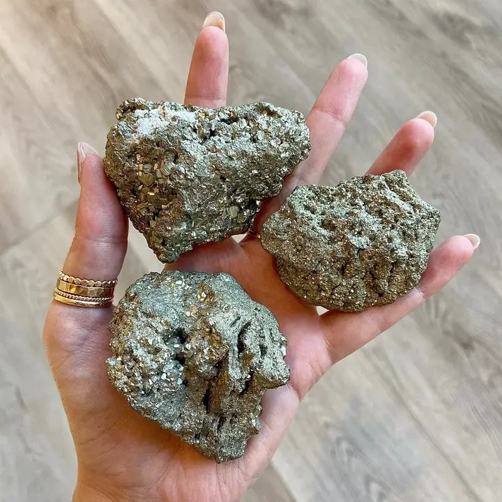 Large Pyrite Clusters