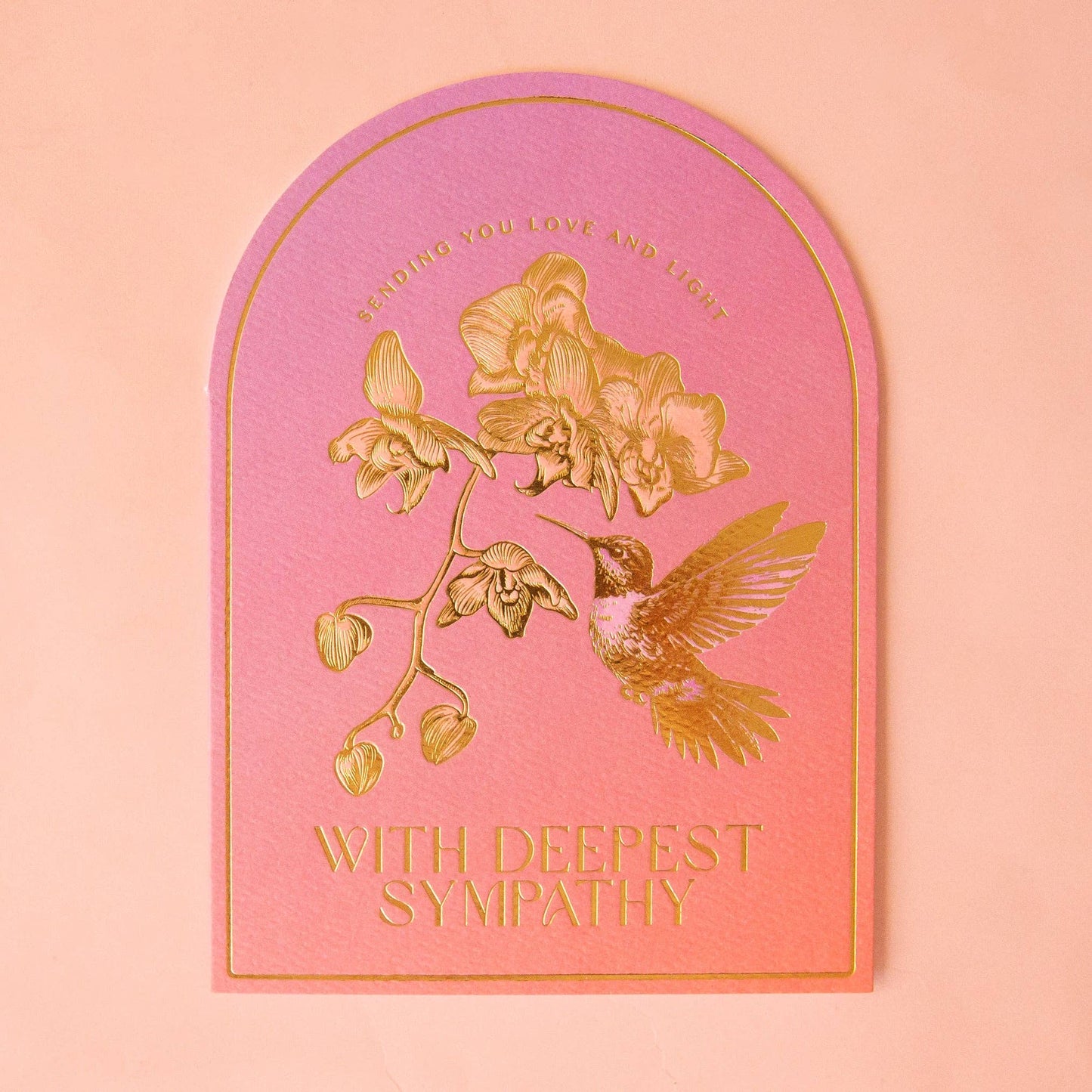 Deepest Sympathy Card | Hummingbird