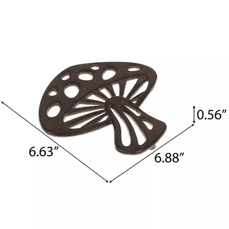 Mushroom Cast Iron Trivet