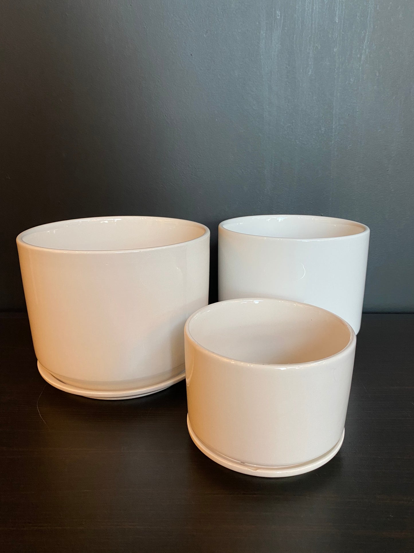 BEMAY Ceramic Planter- Beige