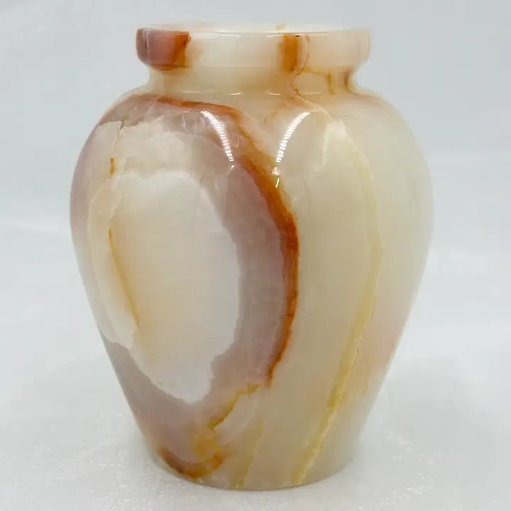 PAGE IMPORTS 5" Table Vase\Urn Onyx