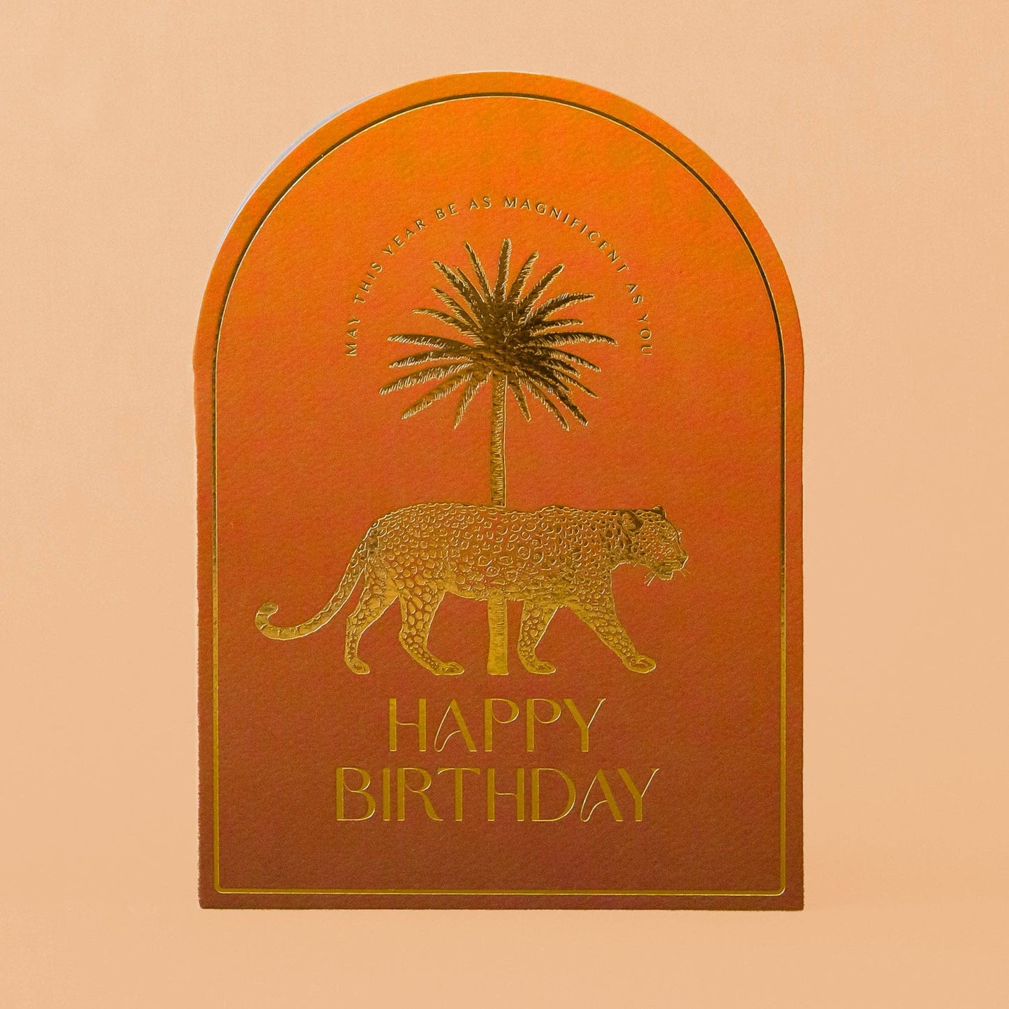 Magnificent Birthday Card | Leopard