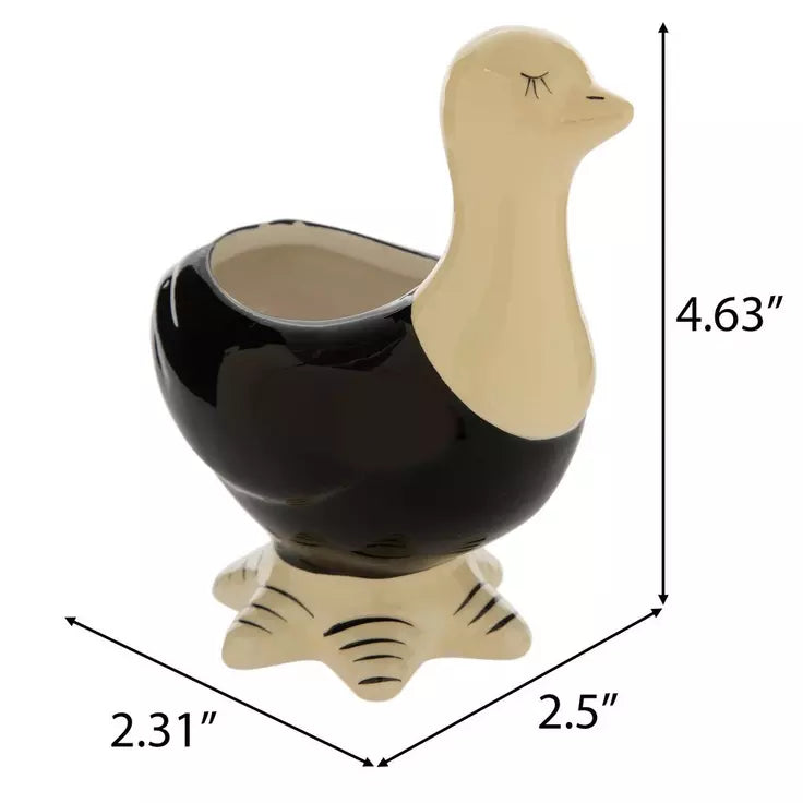 Ostrich Flower Pot
