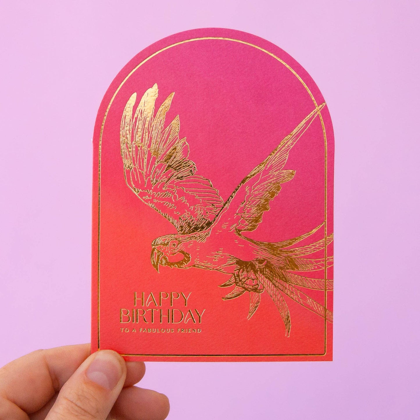 Fabulous Friend Birthday Card | Parrot