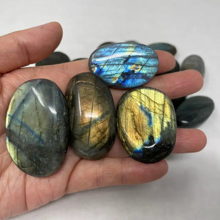 Labradorite Palm Stone