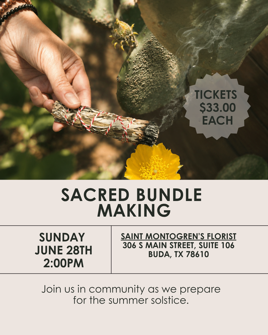 Sacred Smoke Bundle Class Ticket | Sunday June 28th 2pm
