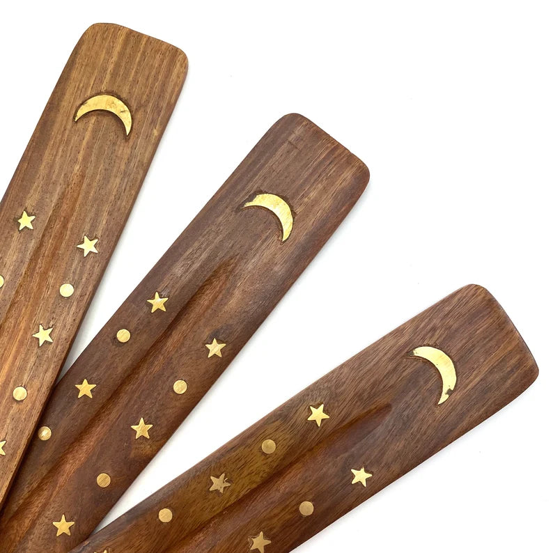 RUSTIC INCENSE HOLDER/ SKI