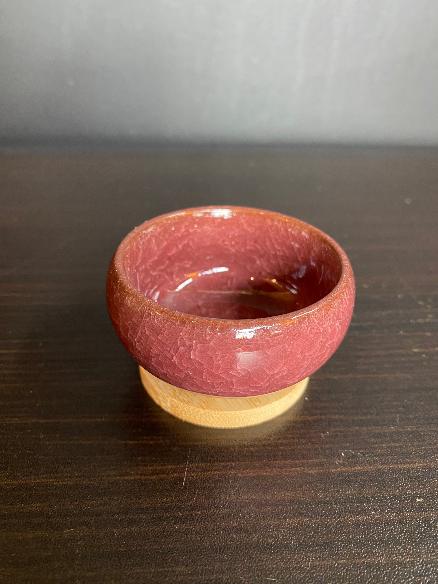 4" Colorful Ceramic Pots w/ Saucer