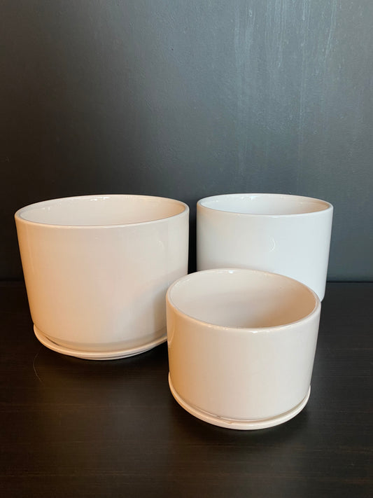 BEMAY Ceramic Planter- Beige