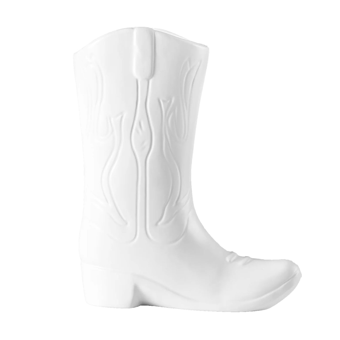 Cowboy Boot Vase