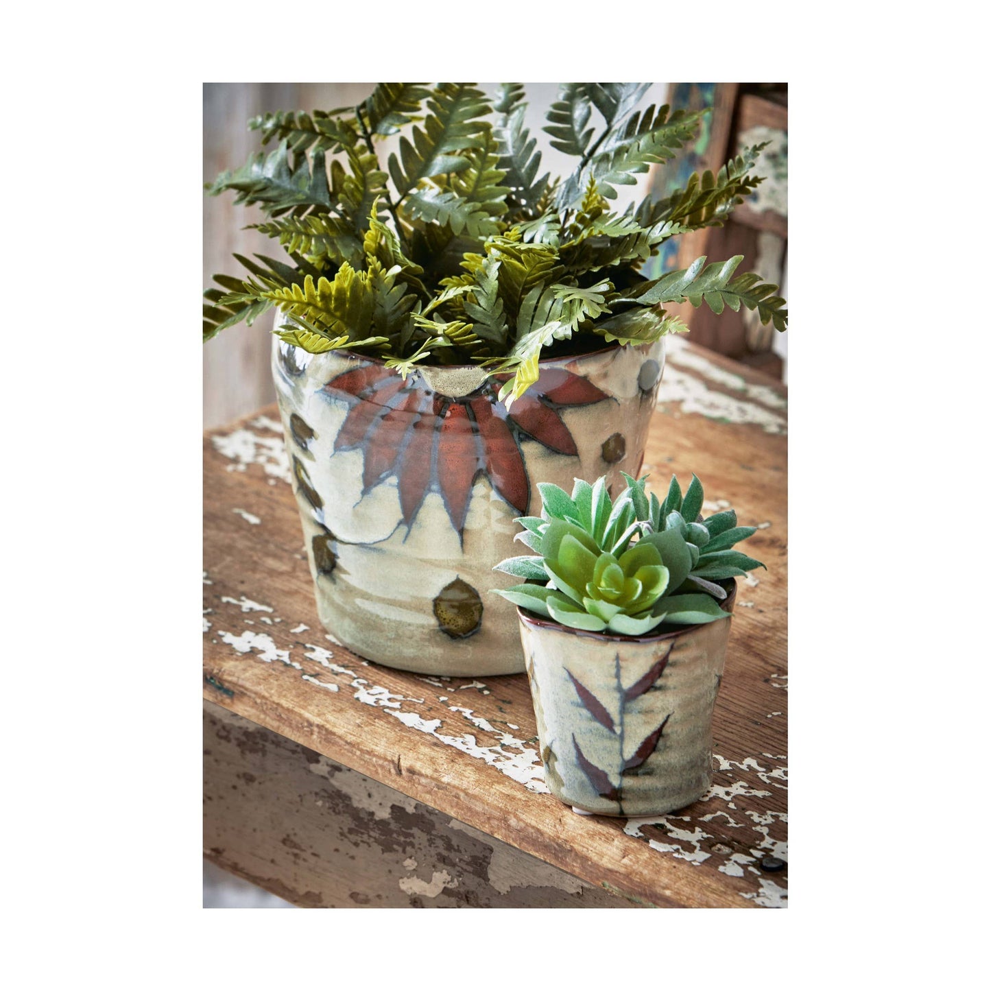 Poinsettia Planter Large