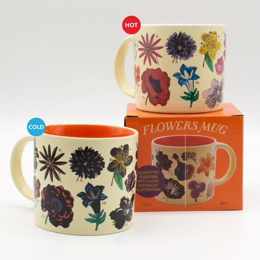UNEMPLOYED PHILOSOPHERS GUILD Heat-Changing Flowers Mug