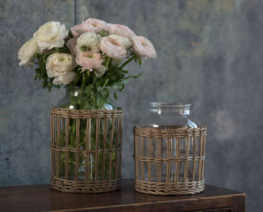 Rattan Wicker Vase