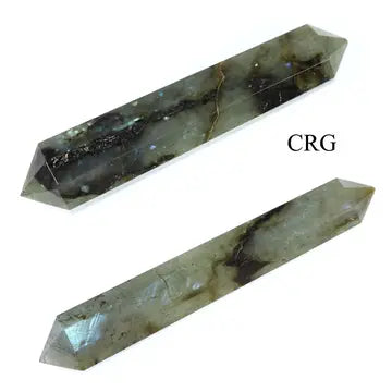 Labradorite Double Pointed Wand 4-5"