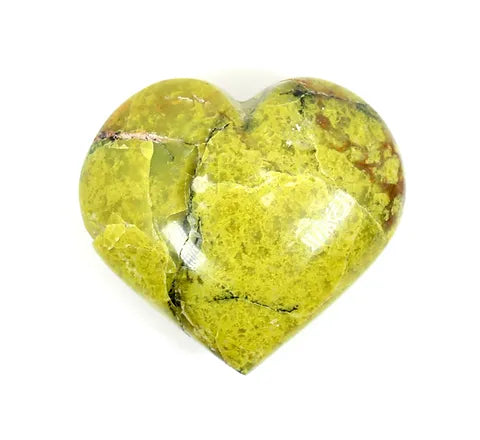 Green Opal Heart