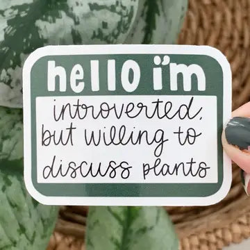 PLANT STICKERS