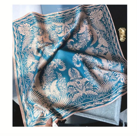 Fern Silk Scarf