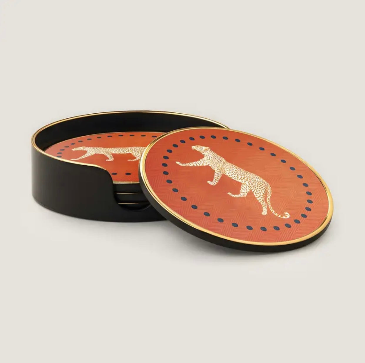 Coasters - Leopard