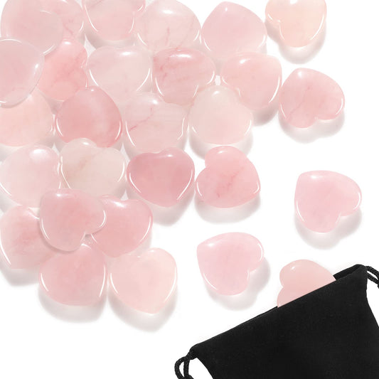 MINI QUARTZ PINK HEARTS