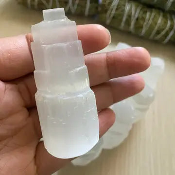 Selenite Tower - 2 Sizes